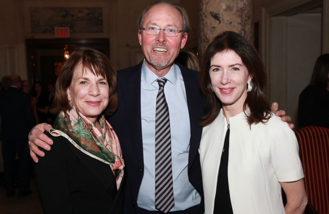 Janice Parker, ICAA Board Member John B. Murray, and ICAA Board Member Barbara Eberlein