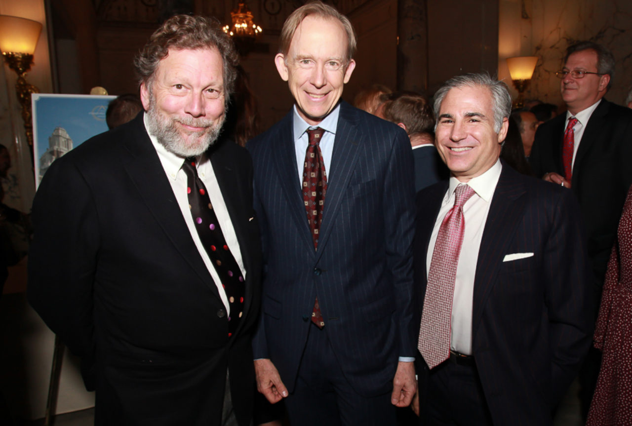 Durston Saylor, ICAA Board Member Mark Ferguson, and Nicholas Stern