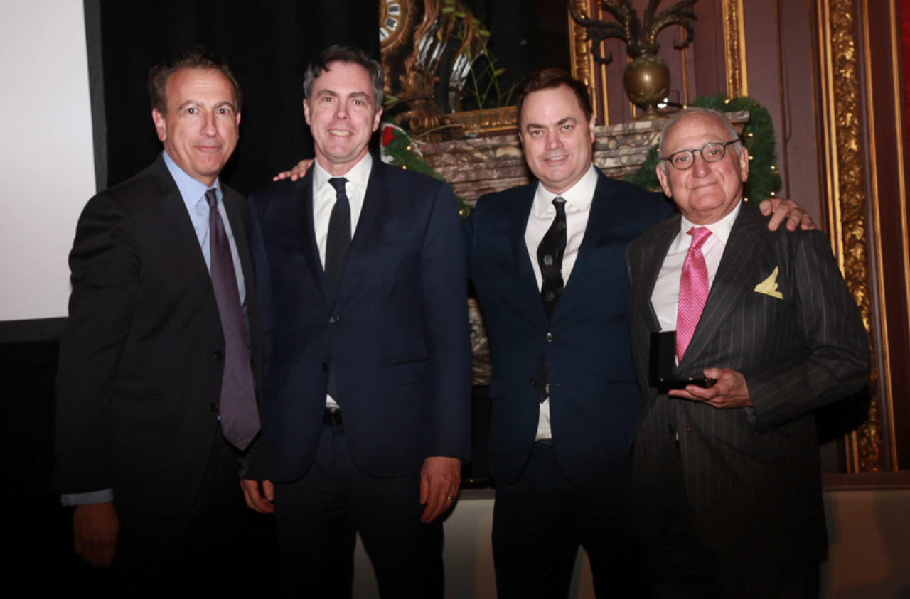 Kevin Smith, Alex Lamis, ICAA President Peter Lyden, and Robert A.M. Stern