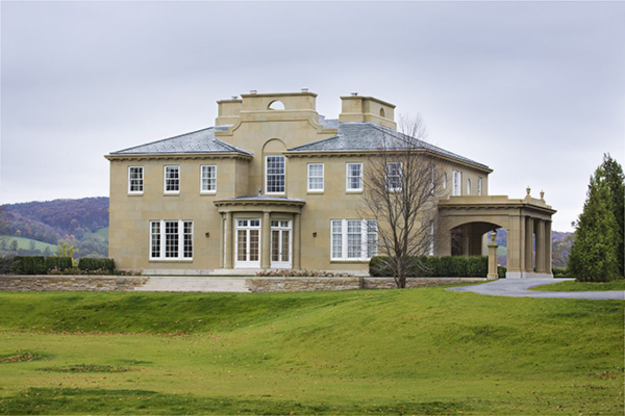 Drumlin Hall, designed by Peter Pennoyer Architects (Photo Credit: Jonathan Wallen)