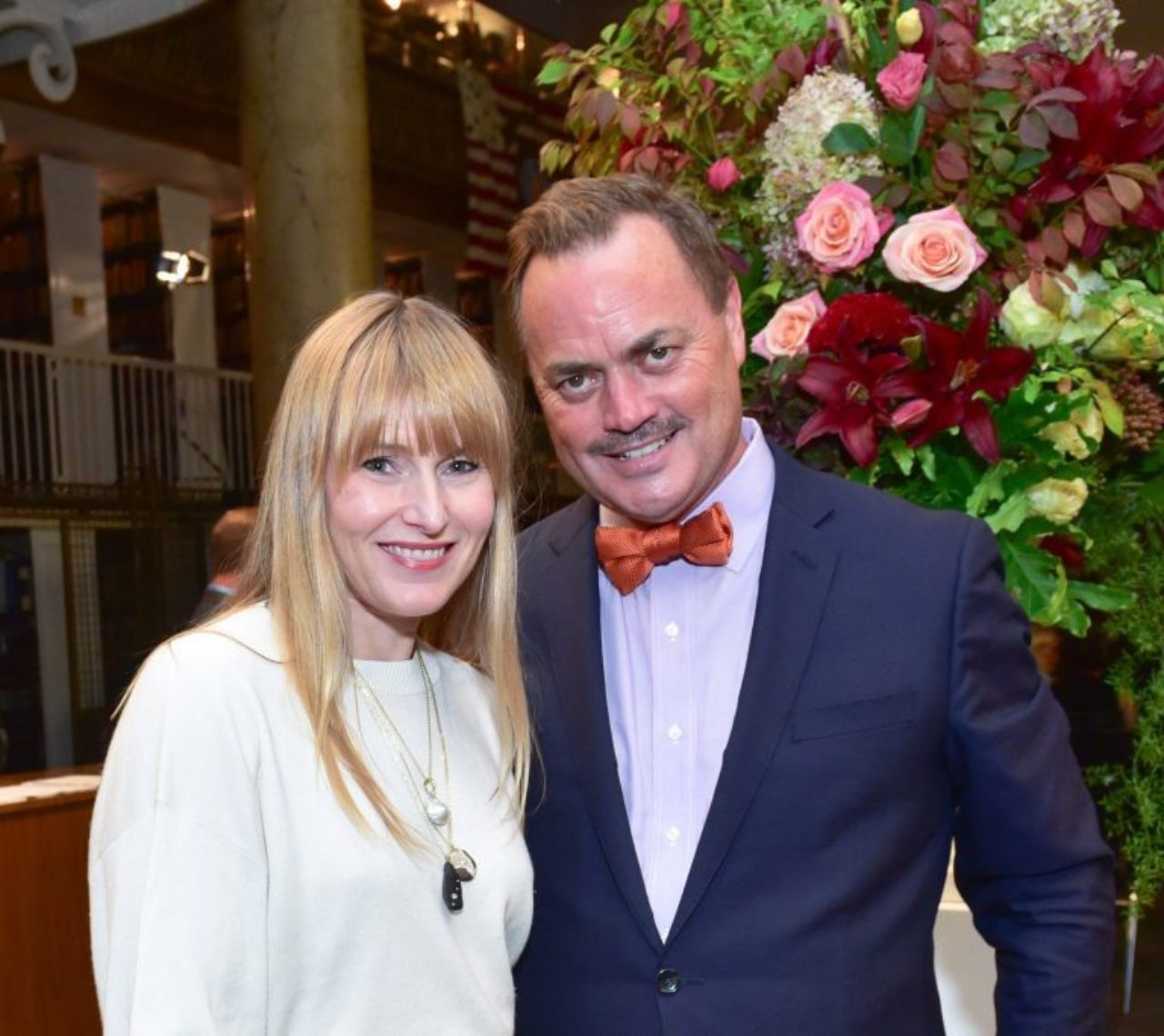 Architectural Digest Editor in Chief Amy Astley with ICAA President Peter Lyden