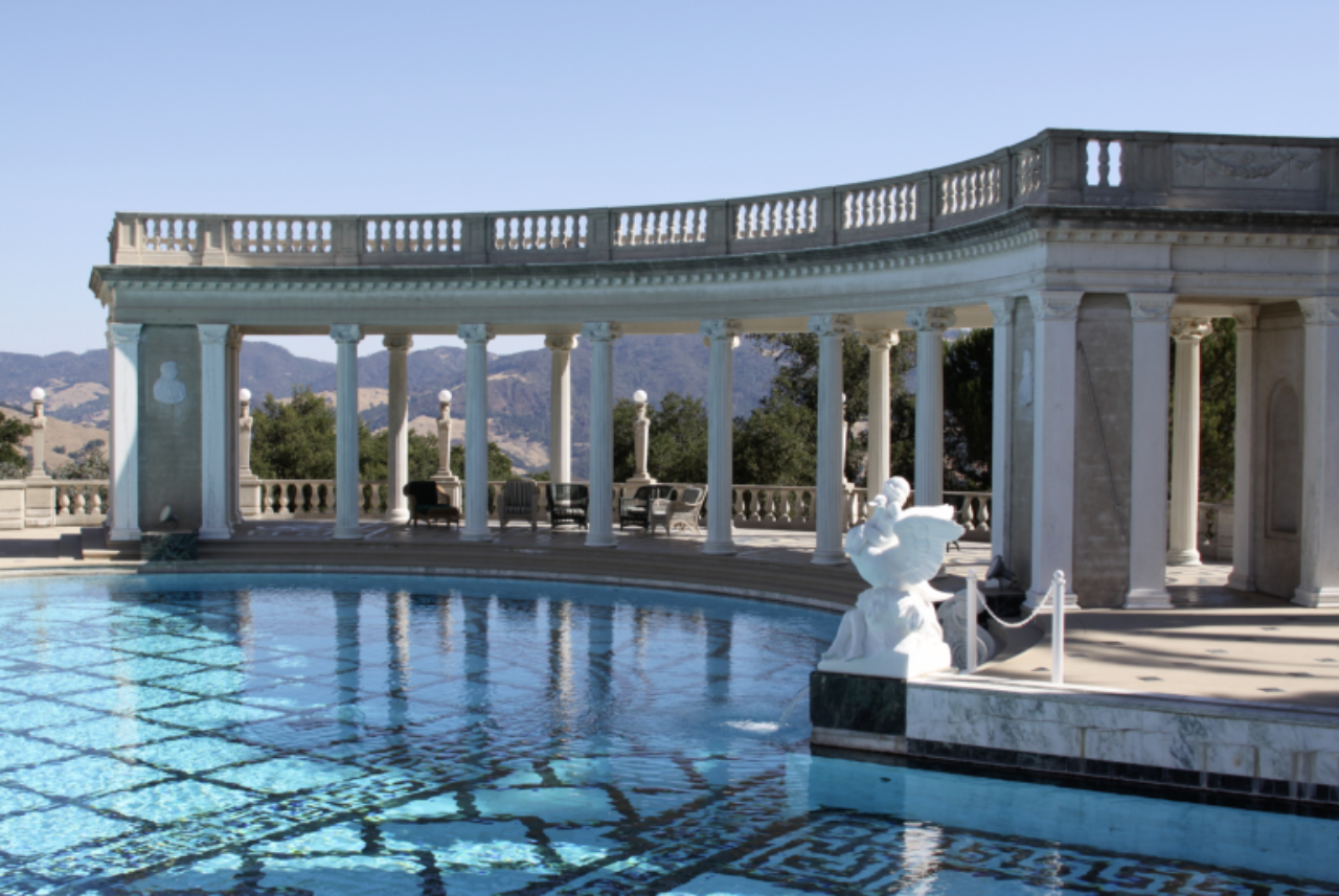 The 1936 Neptune Pool at Hearst Castle designed by Julia Morgan