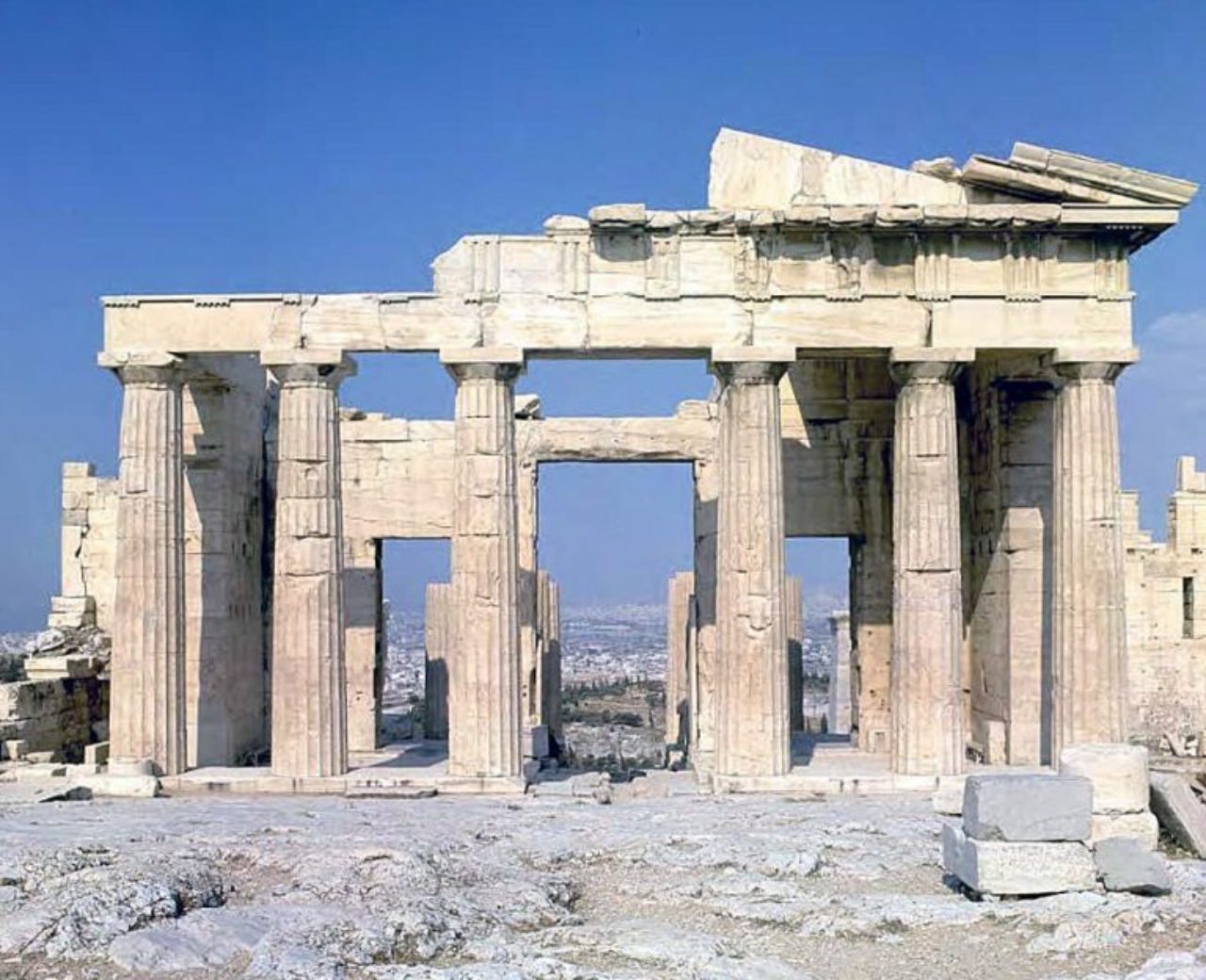 Figure 5: Propylaea, east elevation (Sandyblue)