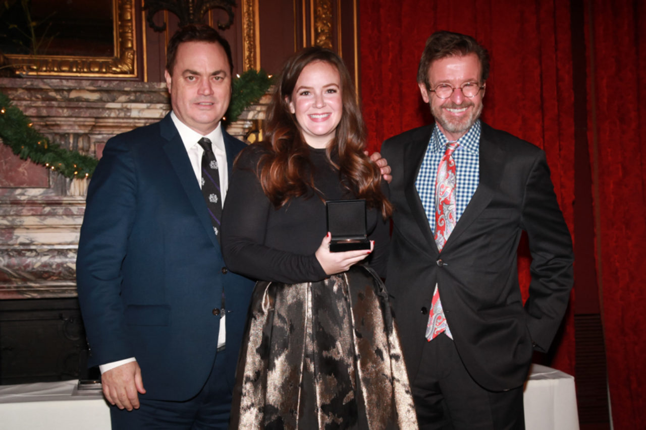 ICAA President Peter Lyden, Holly Payne, and Greg Tankersley