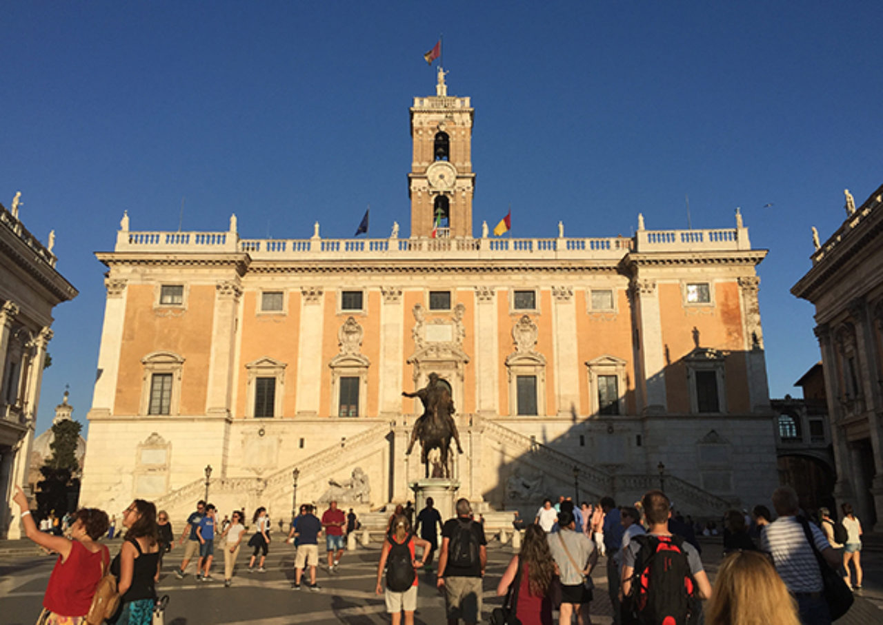 The Campidoglio in Rome