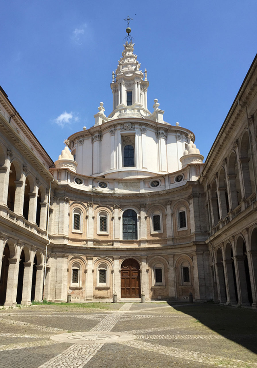 The Church of Sant’Ivo alla Sapienza