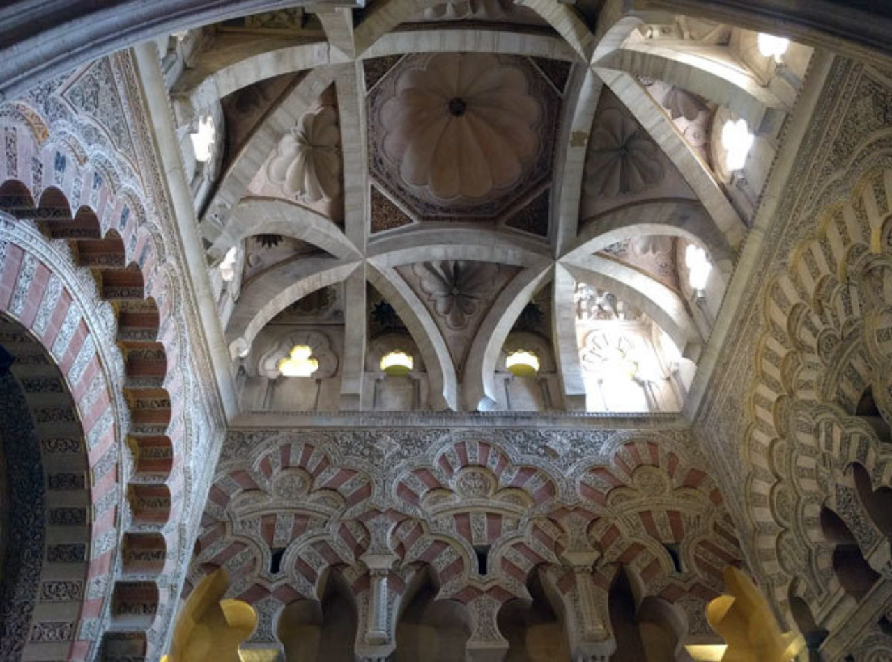 The interior of La Mezquita de Córdoba, Spain