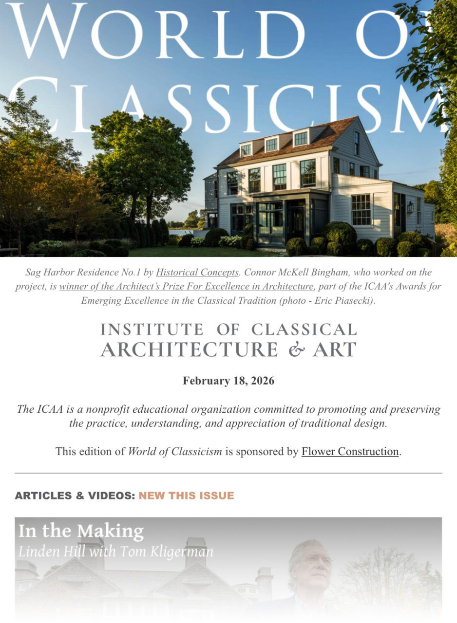 World of Classicism, February 19, 2026