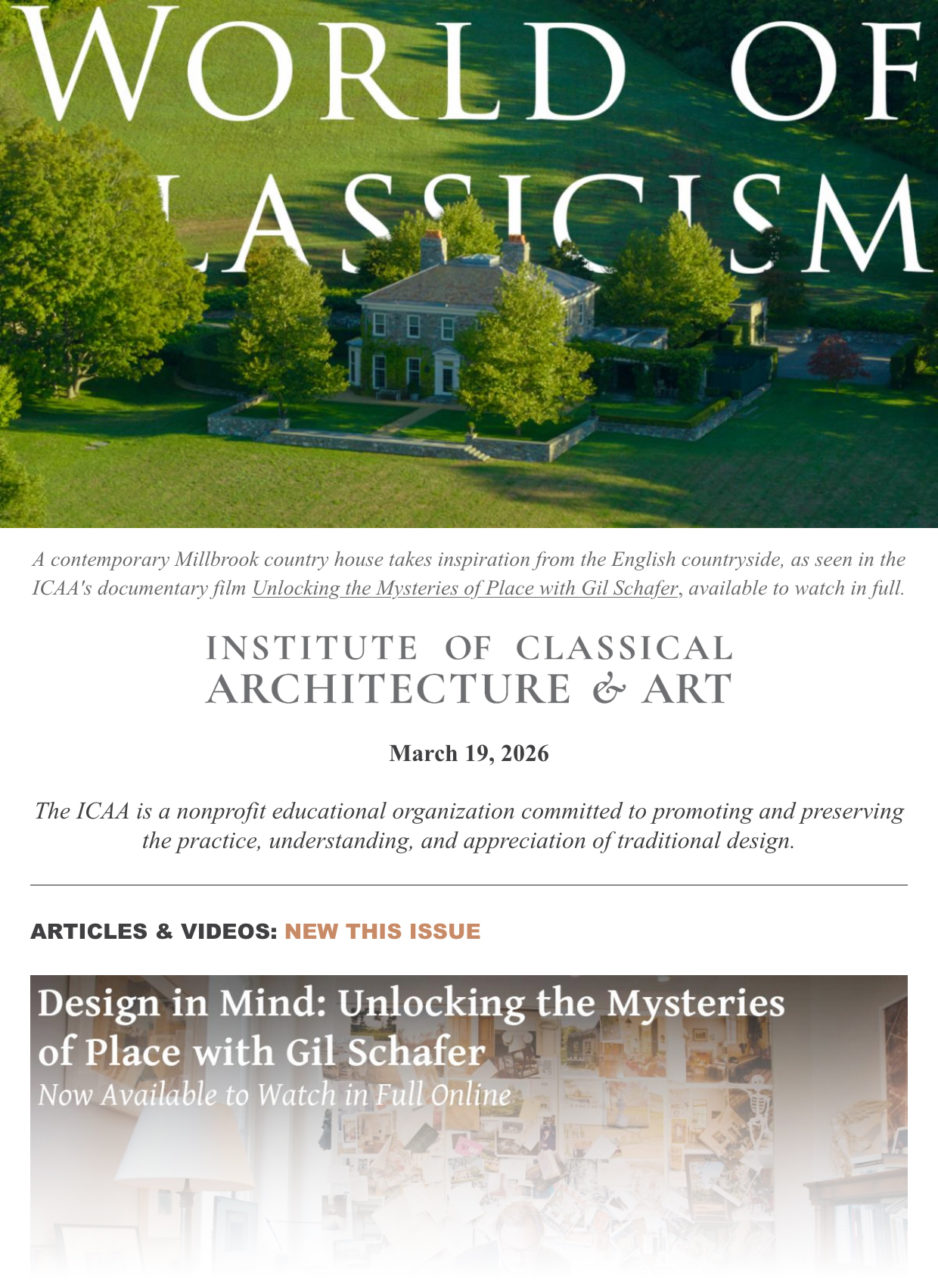 World of Classicism, March 19, 2026