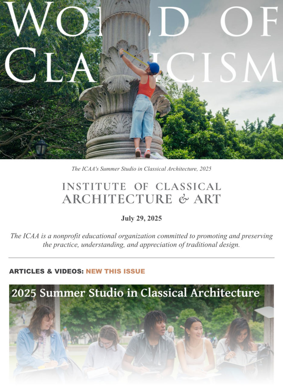World of Classicism, July 29, 2025