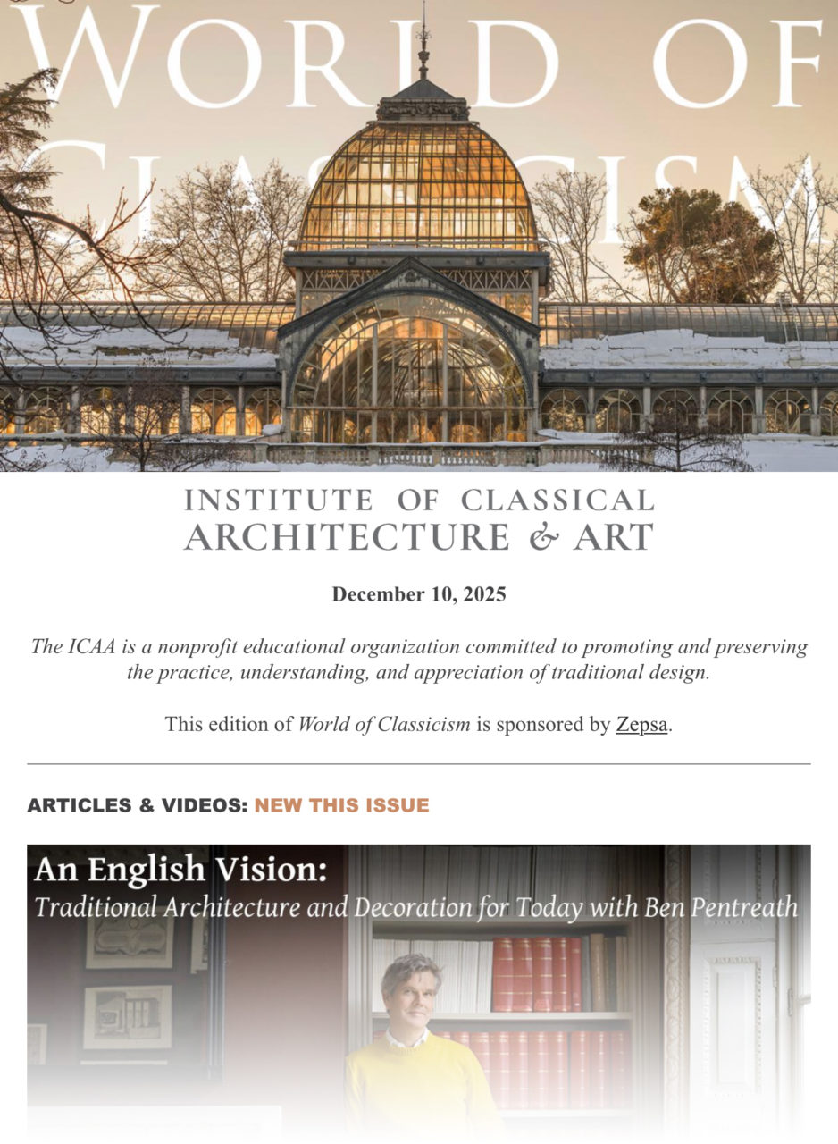 World of Classicism, December 10, 2025