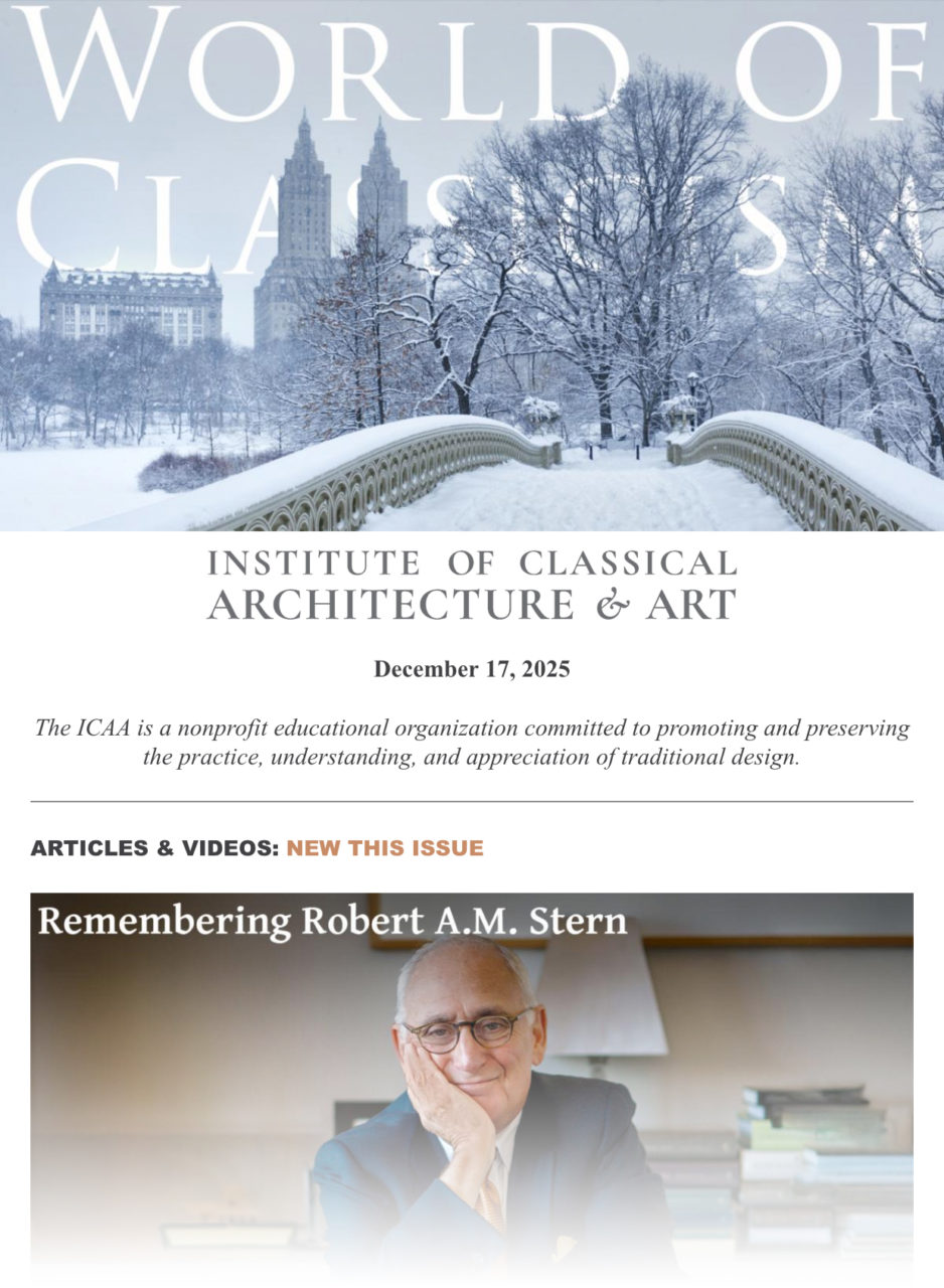 World of Classicism, December 17, 2025