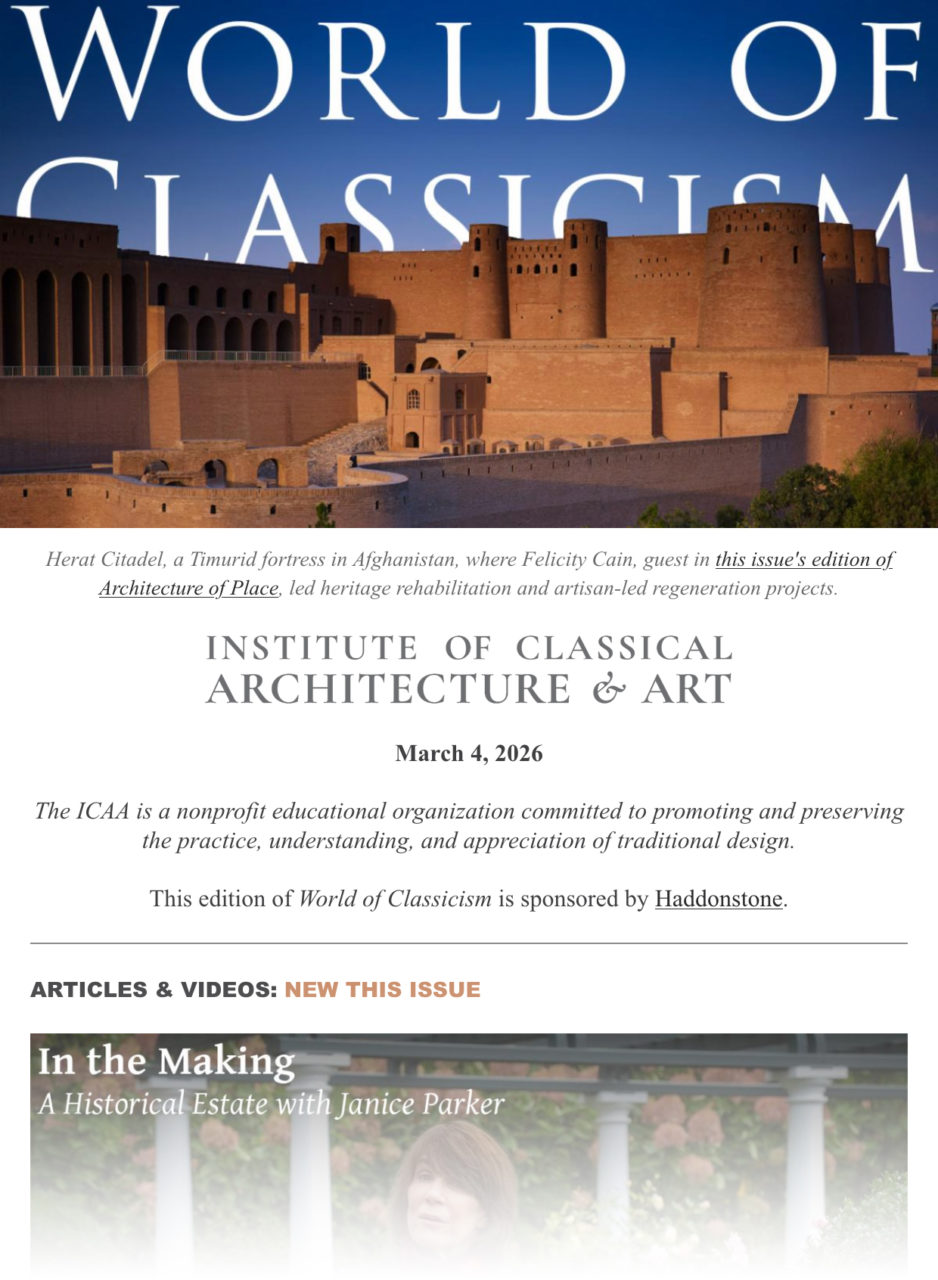 World of Classicism, March 4, 2026