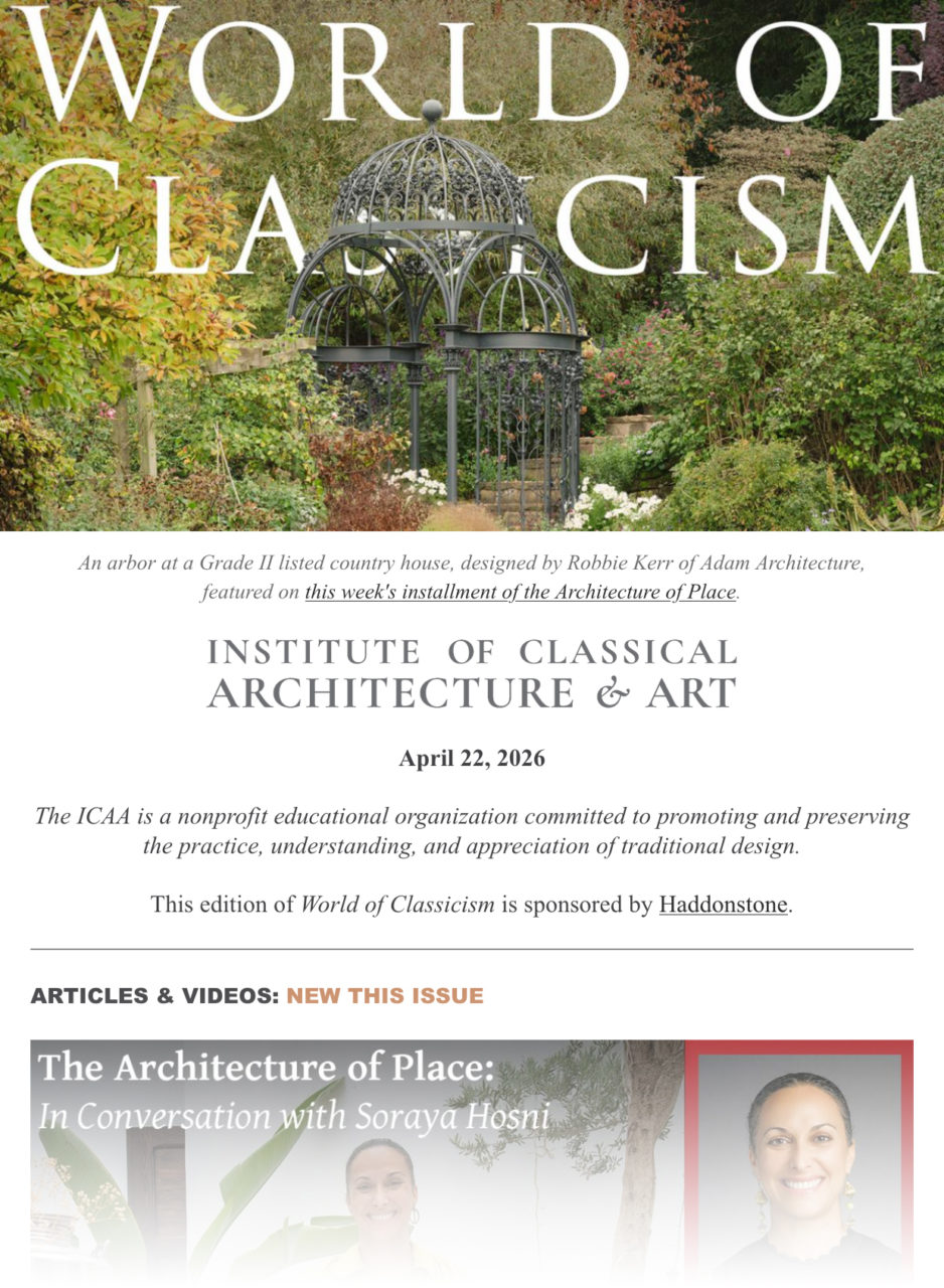 World of Classicism, April 22, 2022