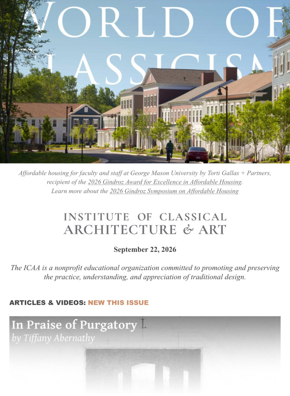 World of Classicism, September 22, 2026