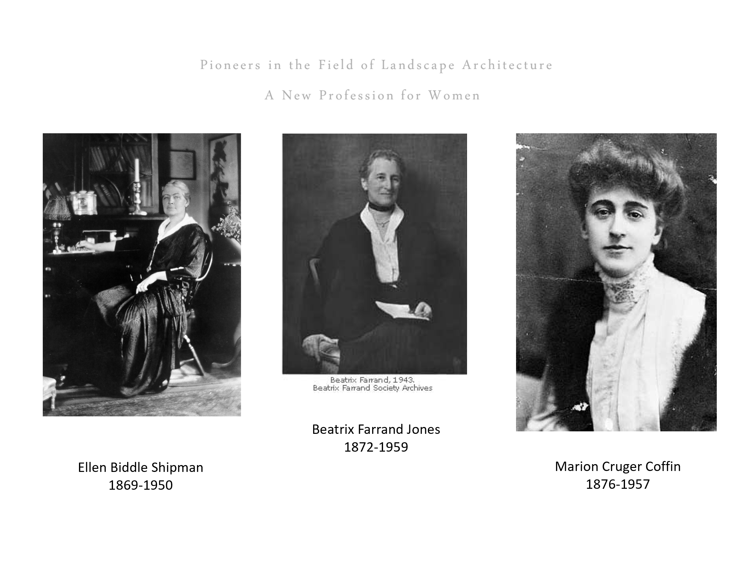 Pioneers in Landscape Architecture: A New Profession for Women Webinar - Institute of Classical Architecture & Art Pioneers in Landscape Architecture: A New Profession for Women Webinar - Institute of Classical Architecture & Art