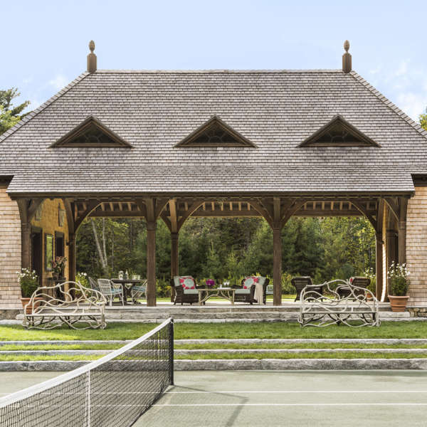A Tennis Pavilion