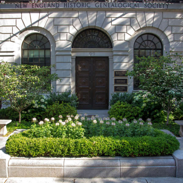 “ New England Historic Genealogical Society” Gregory Lombardi Design