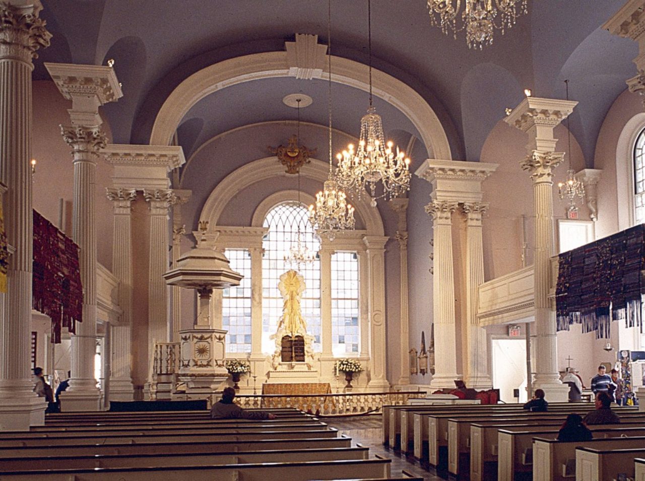 St. Paul’s Chapel, interior, New York City