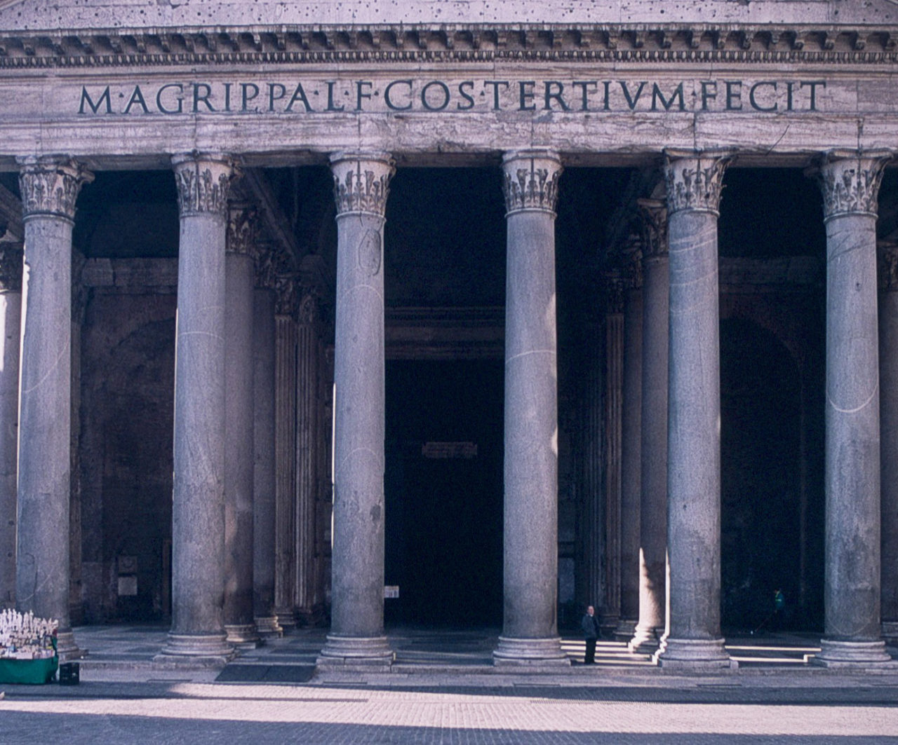 Pantheon portico