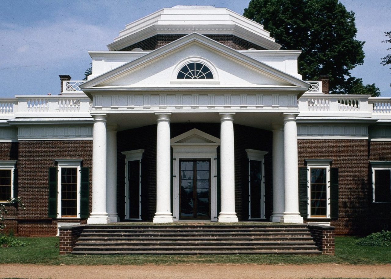 Monticello portico