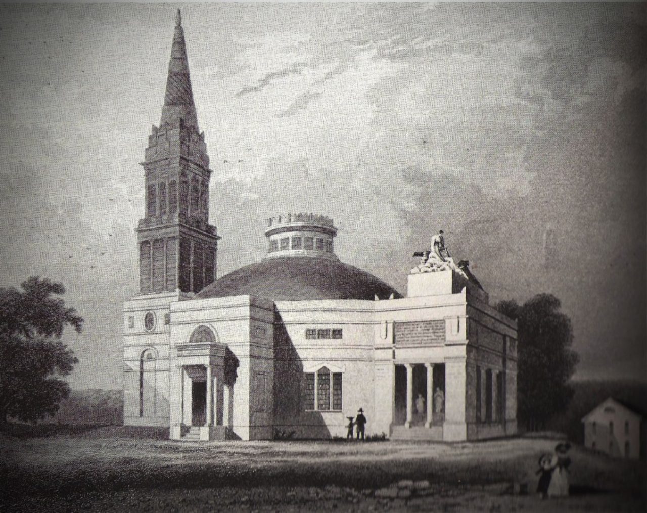 Monumental Church engraving