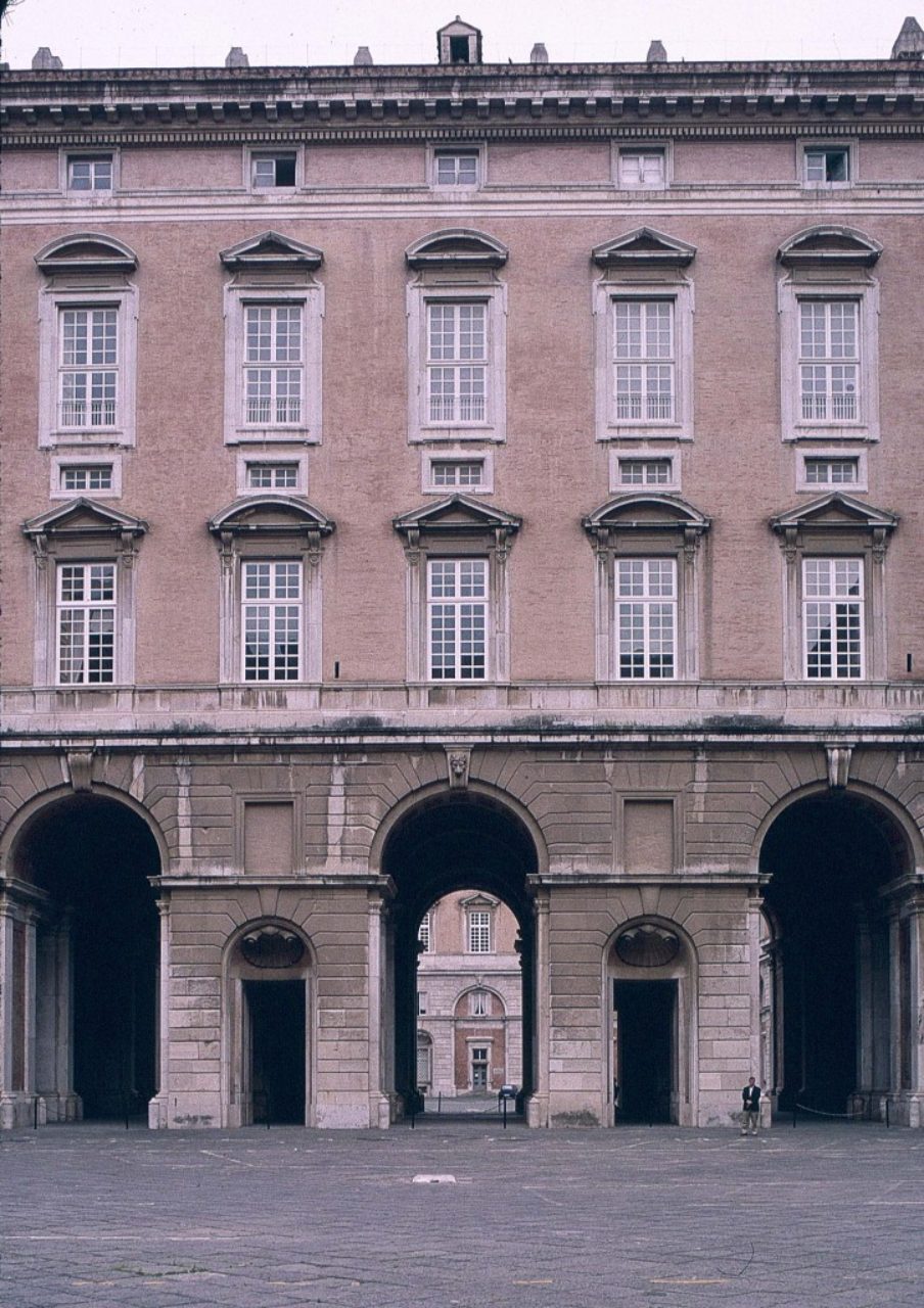 Figure 10. Southwest courtyard, Palace of Caserta, Caserta Italy (Loth)