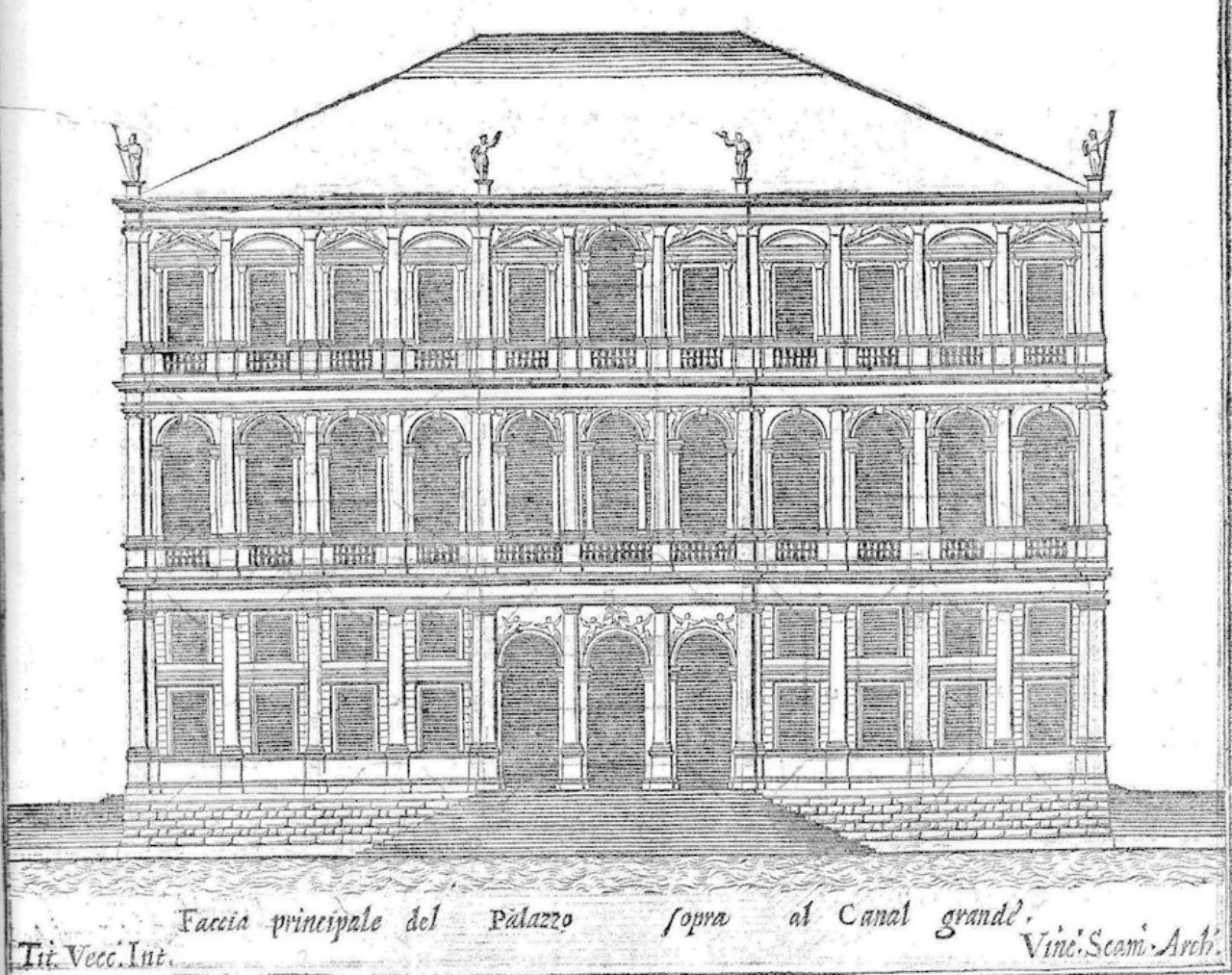 Figure 5. Design for Palazzo Cornaro