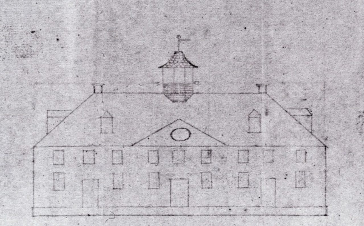 Neoclassical House Drawing | Neoclassical House Drawing by C. Brandon  Ingram Design | By ARCFLY | Facebook