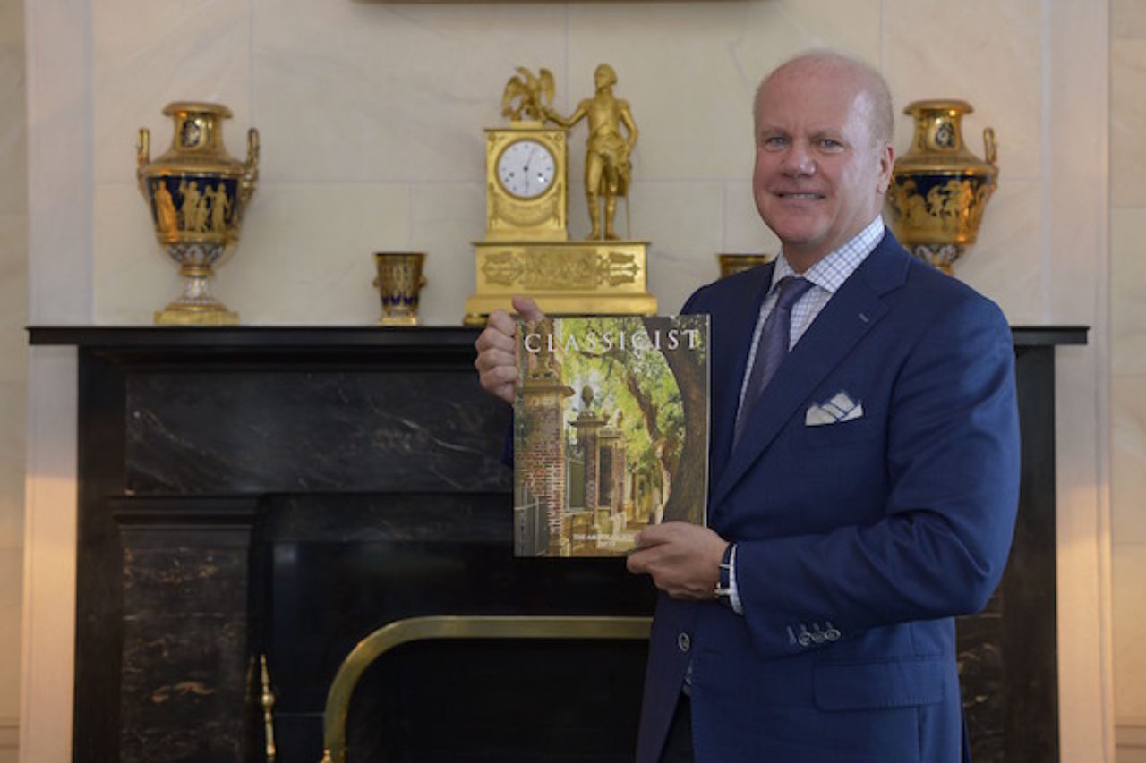 Gary Brewer==The Institute of Classical Architecture & Art Celebrates the Classicist No. 13 with Classical American Homes Preservation Trust==The Roper House, Charleston, SC==October 18, 2016==©Patrick McMullan==Photo - Grant Halverson/PMC== ==