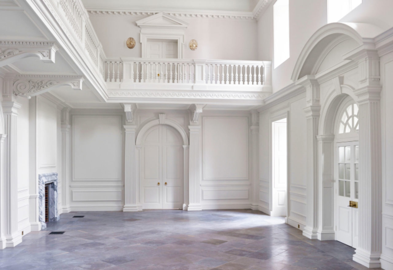 The interior of the Oxfordshire house, designed by Ben Pentreath (Image Source: Ben Pentreath)