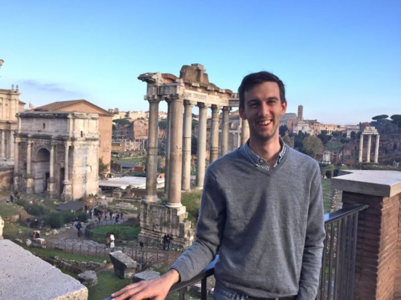 The Roman Forum from the Capitoline